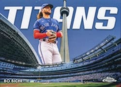 2023 Topps Chrome Titans Bo Bichette #CT-7 card