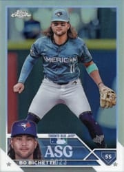 2023 Topps Chrome Update 2023 All-Star Game Bo Bichette #ASGC-16 card