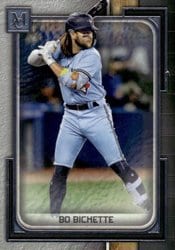 2023 Topps Museum Collection Base Set Bo Bichette #68 card