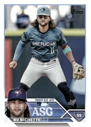 2023 Topps Update 2023 All-Star Game Bo Bichette #ASG-16 card