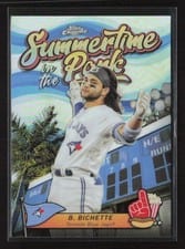 2024 Topps Chrome Summertime in the Park Bo Bichette #SITP-6 card