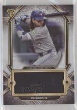 2024 Topps Triple Threads Single Jumbo Relics Bo Bichette #SJR-BBI card