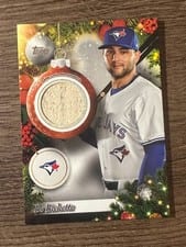 2025 Topps Holiday Relics Bo Bichette #PR-BBI card