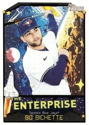 2026 Topps Heritage The Enterprise Bo Bichette #TE-BB card