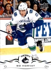 2018-19 Upper Deck Base Set Bo Horvat #425 card