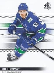 2019-20 SP Authentic Base Set Bo Horvat #41 card
