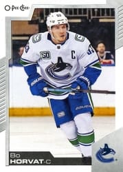2020-21 O-Pee-Chee Base Set Bo Horvat #4 card