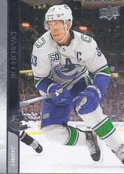 2020-21 Upper Deck Base Set Bo Horvat #174 card