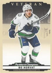 2022-23 Parkhurst Champions Base Set Bo Horvat #15 card
