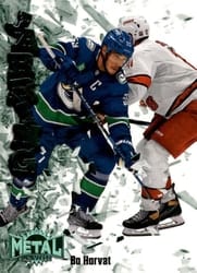 2022-23 SkyBox Metal Universe Jarring Bo Horvat #JR-31 card
