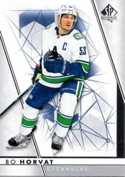2022-23 SP Authentic Base Set Bo Horvat #55 card