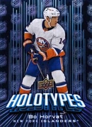 2024-25 Upper Deck Holotypes Bo Horvat #HT-5 card