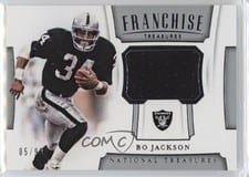 2018 National Treasures Franchise Bo Jackson card