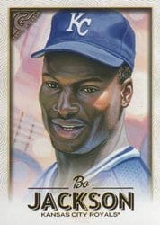 2018 Topps Gallery Base Set Bo Jackson #68 card