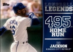 2018 Topps Longball Legends Bo Jackson #LL-43 card