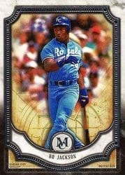 2018 Topps Museum Collection Base Set Bo Jackson #65 card
