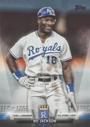 2018 Topps Update Salute Bo Jackson #S-5 card