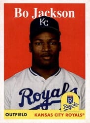 2019 Topps Archives Base Set Bo Jackson #35 card