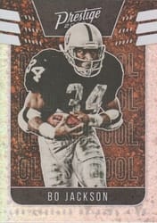 2020 Panini Prestige Old School Bo Jackson #OS-BJ card