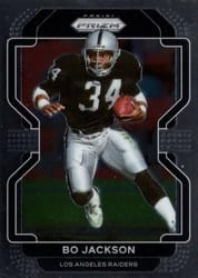 2021 Panini Prizm Base Set Bo Jackson #185 card