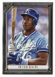 2021 Topps Gallery Base Set Bo Jackson #91 card