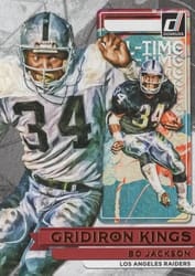 2022 Donruss All-Time Gridiron Kings Bo Jackson #AT-1 card