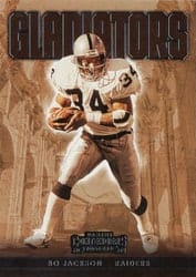 2022 Panini Contenders Gladiators Bo Jackson #GLD-BJA card