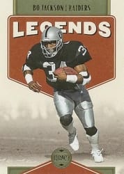2022 Panini Legacy Base Set Bo Jackson #107 card