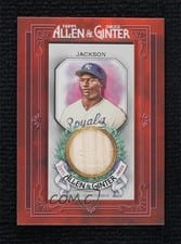 2022 Topps Allen & Ginter Framed Mini Relics Bo Jackson #MFR-BJ card