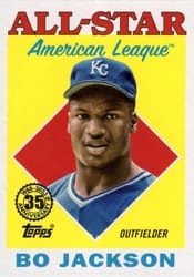 2023 Topps 1988 Topps All-Stars Bo Jackson #88AS-20 card