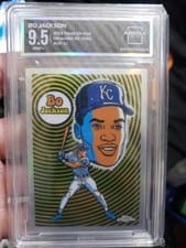 2023 Topps Chrome Ultraviolet All-Stars Bo Jackson #UV-11 card