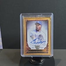 2023 Topps Gilded Collection Gallery of Gold Autographs Bo Jackson #GOG-BJA card
