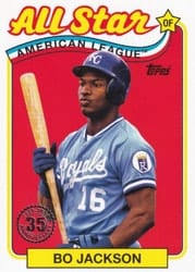 2024 Topps 1989 Topps Baseball 35th Anniversary All-Stars Bo Jackson #89ASB-36 card