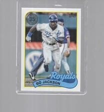 2024 Topps 1989 Topps Baseball 35th Anniversary (Series 1) Bo Jackson #89B-13 card