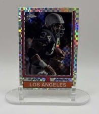 2024 Topps Chrome 1974 Topps Football Bo Jackson #74TF-21 card