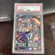 2024 Topps Chrome Cosmic Cosmic Universe Bo Jackson #CU-7 card