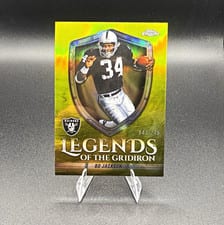 2025 Topps Chrome Legends of the Gridiron Bo Jackson #LOG-17 card
