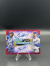 2025 Topps Cosmic Chrome Star Cluster Dual Autographs Bo Jackson/Bobby Witt Jr. #SCDA-JW card