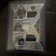 2022 Panini Phoenix Regeneration Bo Jackson / Josh Jacobs / Zamir White #REGEN-6 card