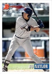 2021 Bowman Heritage Base Set Bo Naylor #151 card