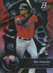 2023 Bowman Platinum Base Set Bo Naylor #82 card