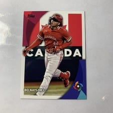 2023 Topps 2023 World Baseball Classic Stars Autographs Bo Naylor #WBC-53 card