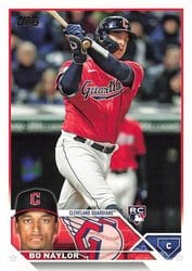 2023 Topps Base Set Bo Naylor #421 card