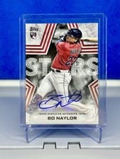 2023 Topps Baseball Stars Autographs (Series 2) Bo Naylor #BSA-BN