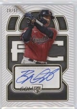 2023 Topps Definitive Collection Rookie Autographs Bo Naylor #DRA-BNA card