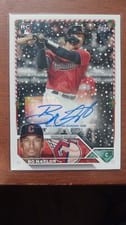 2023 Topps Holiday Autographs Bo Naylor #HAC-BN card