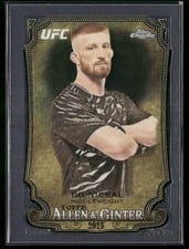 2026 Topps Chrome UFC Allen And Ginter Bo Nickal Aqua Refractor #AG-14 card