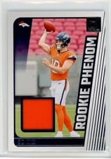 2024 Donruss Rookie Phenom Jerseys Bo Nix #RPJ-BNI card