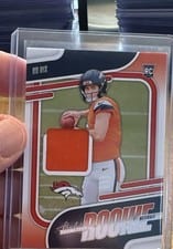 2024 Panini Absolute Absolute Rookie Materials Bo Nix #ARM-BNX card
