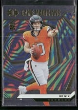 2024 Panini Illusions Game Magicians Bo Nix #18 card